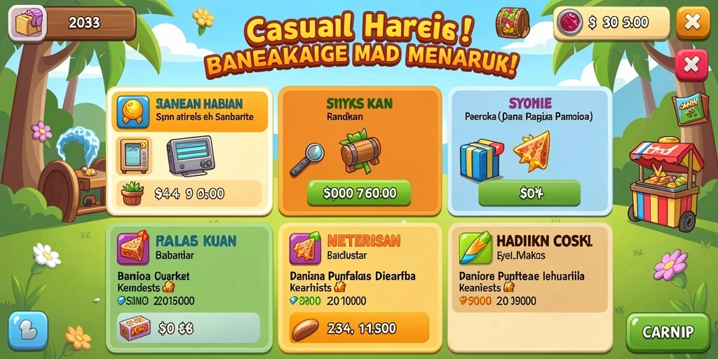 Tampilan awal aplikasi yang menarik dan informatif.