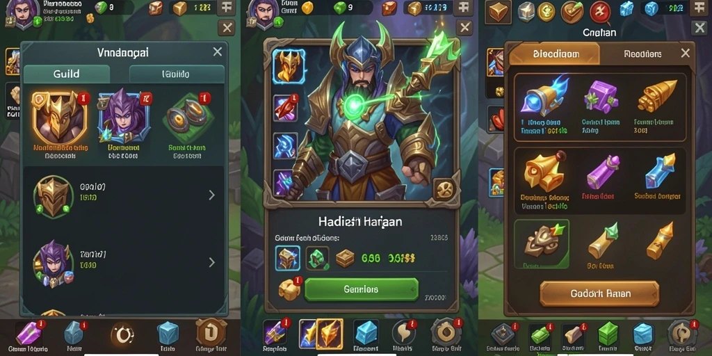 Tampilan antarmuka yang ramah pengguna.