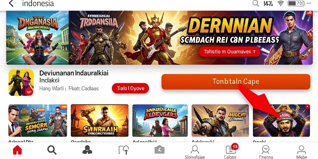 Tampilan antarmuka yang menarik dan mudah digunakan.