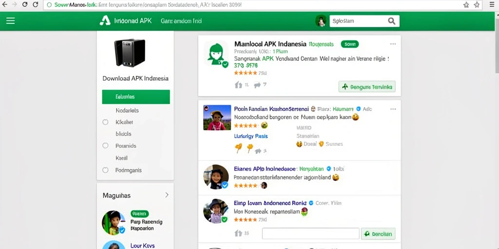 Tampilan antarmuka pengguna yang ramah dan intuitif.