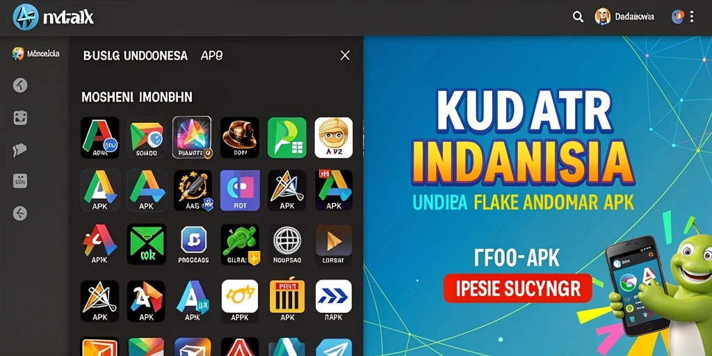 Tampilan antarmuka aplikasi yang menarik dan mudah digunakan.