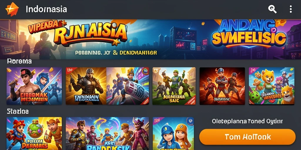 Tampilan antarmuka yang menarik dan mudah digunakan.
