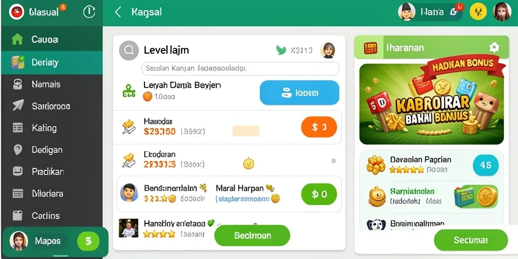 Tampilan antarmuka yang memukau dan mudah digunakan.