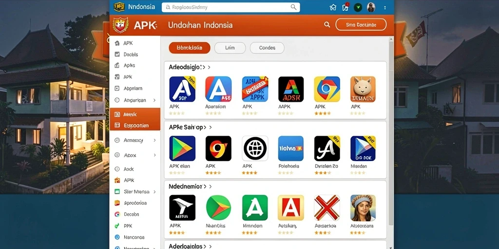 Tampilan awal yang menarik dan penuh warna.