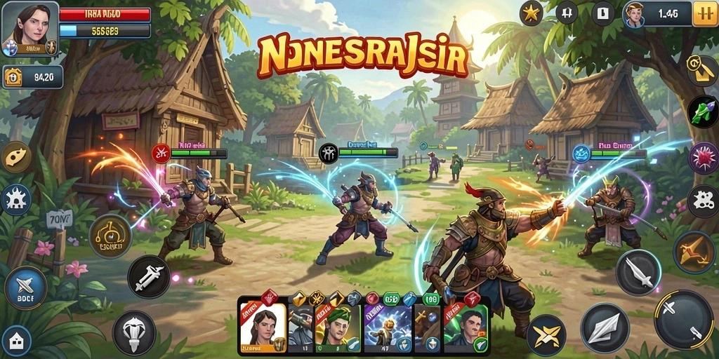 Tampilan antarmuka yang menarik dan mudah digunakan.