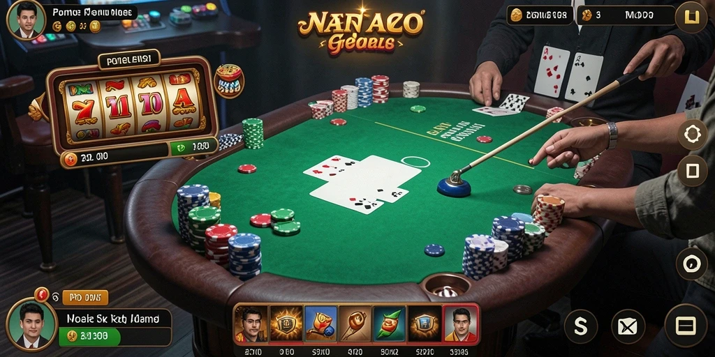 Tampilan utama game yang menarik dan interaktif.
