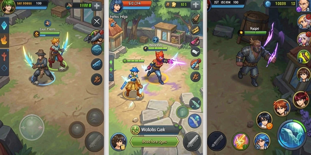 Screenshot aplikasi 1 menunjukkan permainan yang menarik dan interaktif.