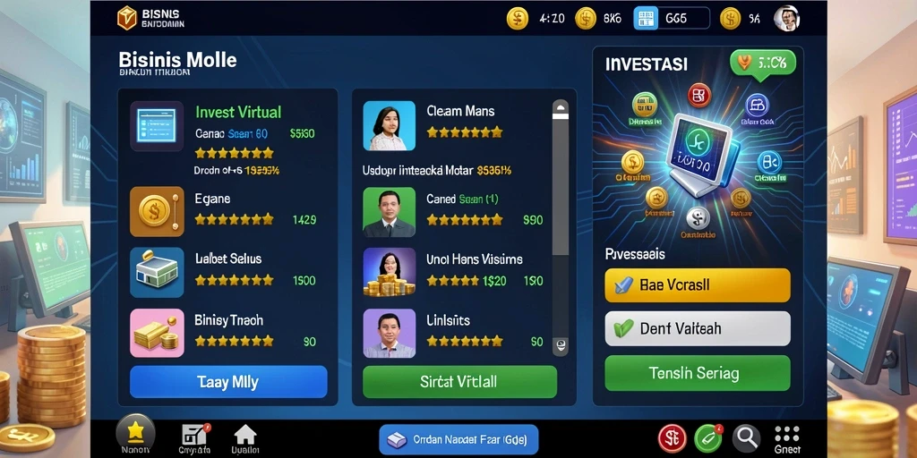 Tampilan grafik yang memukau dan penuh warna.
