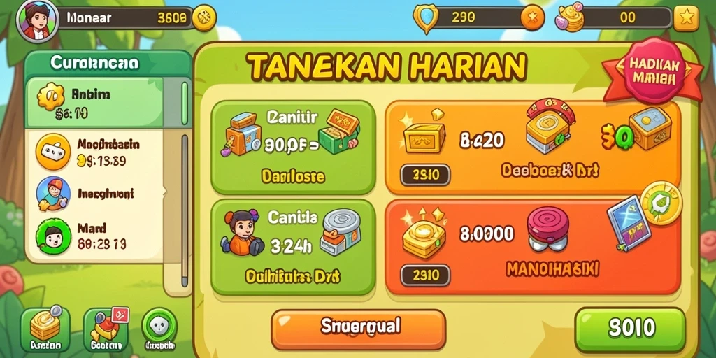 Tampilan antarmuka yang menarik dan mudah digunakan.