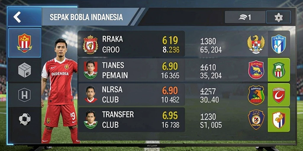 Tampilan antarmuka yang intuitif dan menarik.