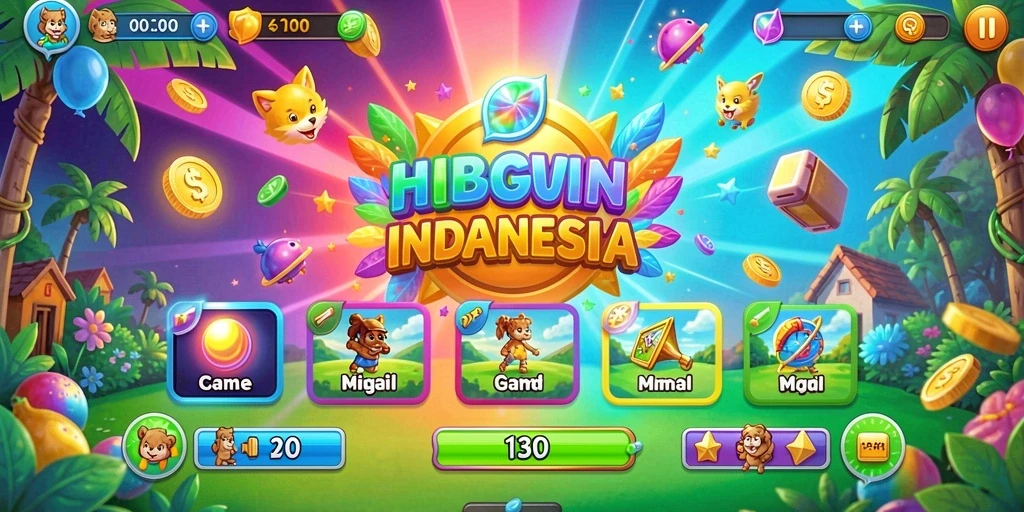 Tampilan awal yang menarik dan user-friendly.